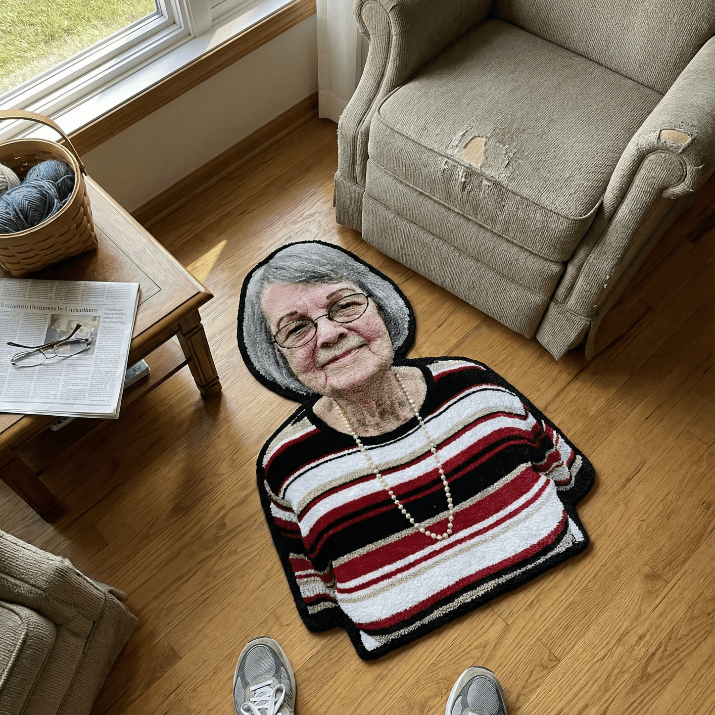 Custom Human Rug