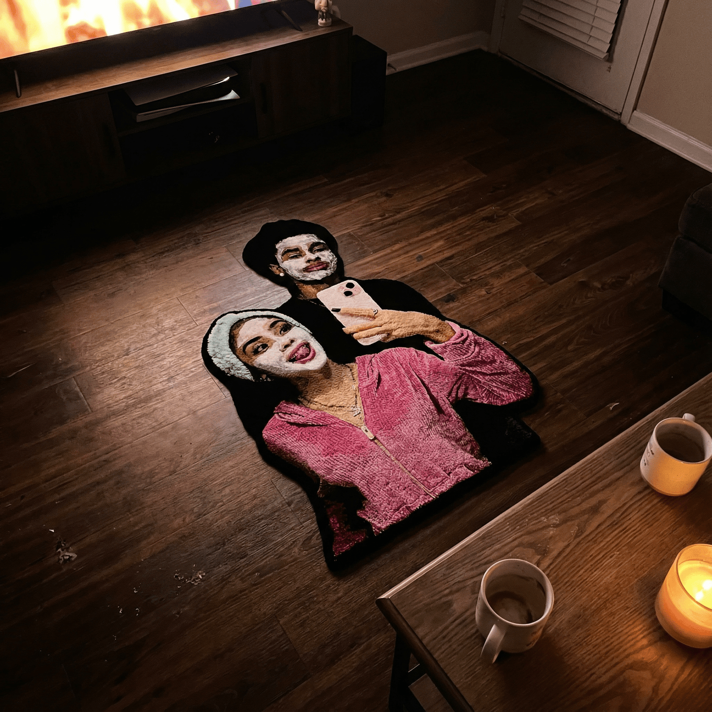 Custom Human Rug