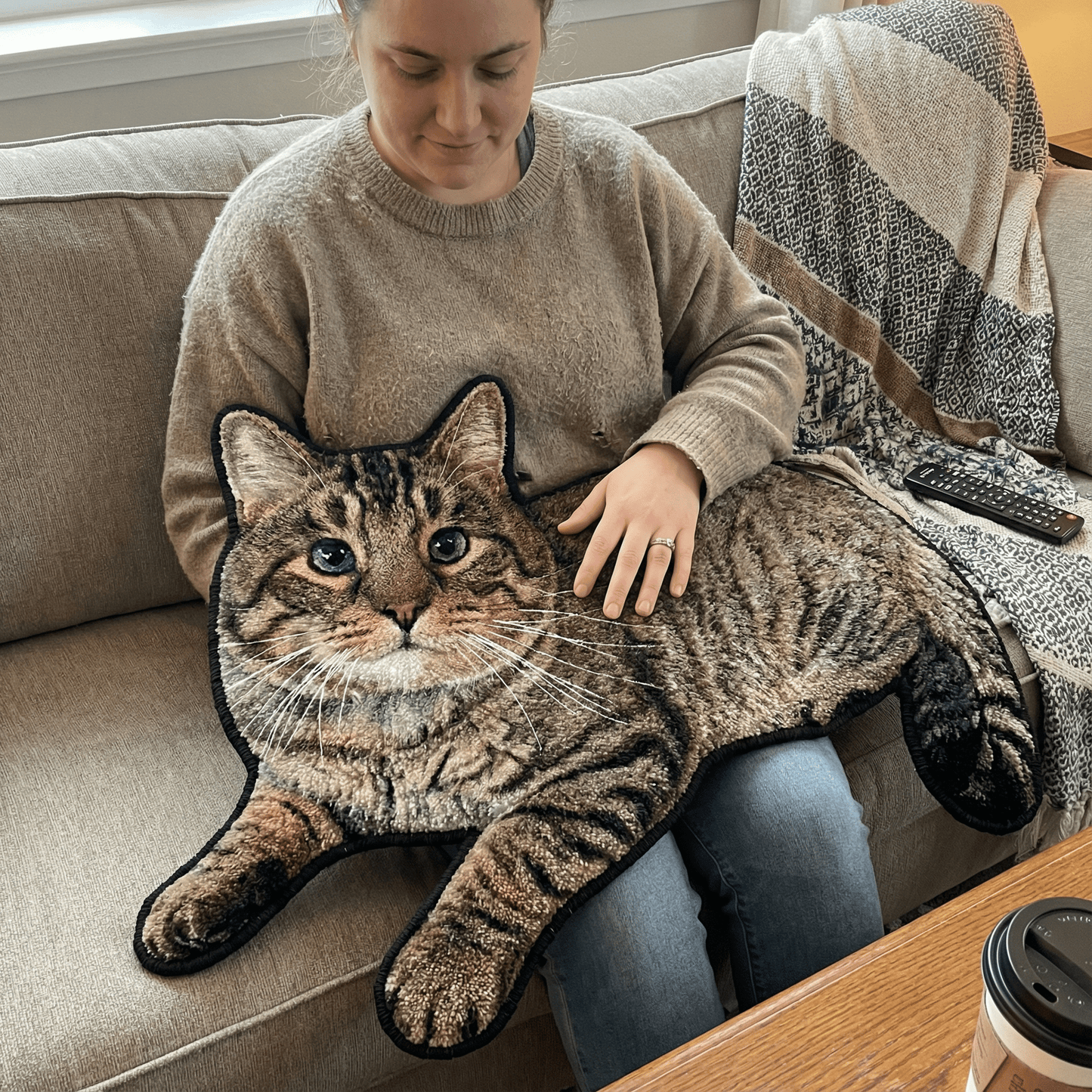 Custom Cat Rug