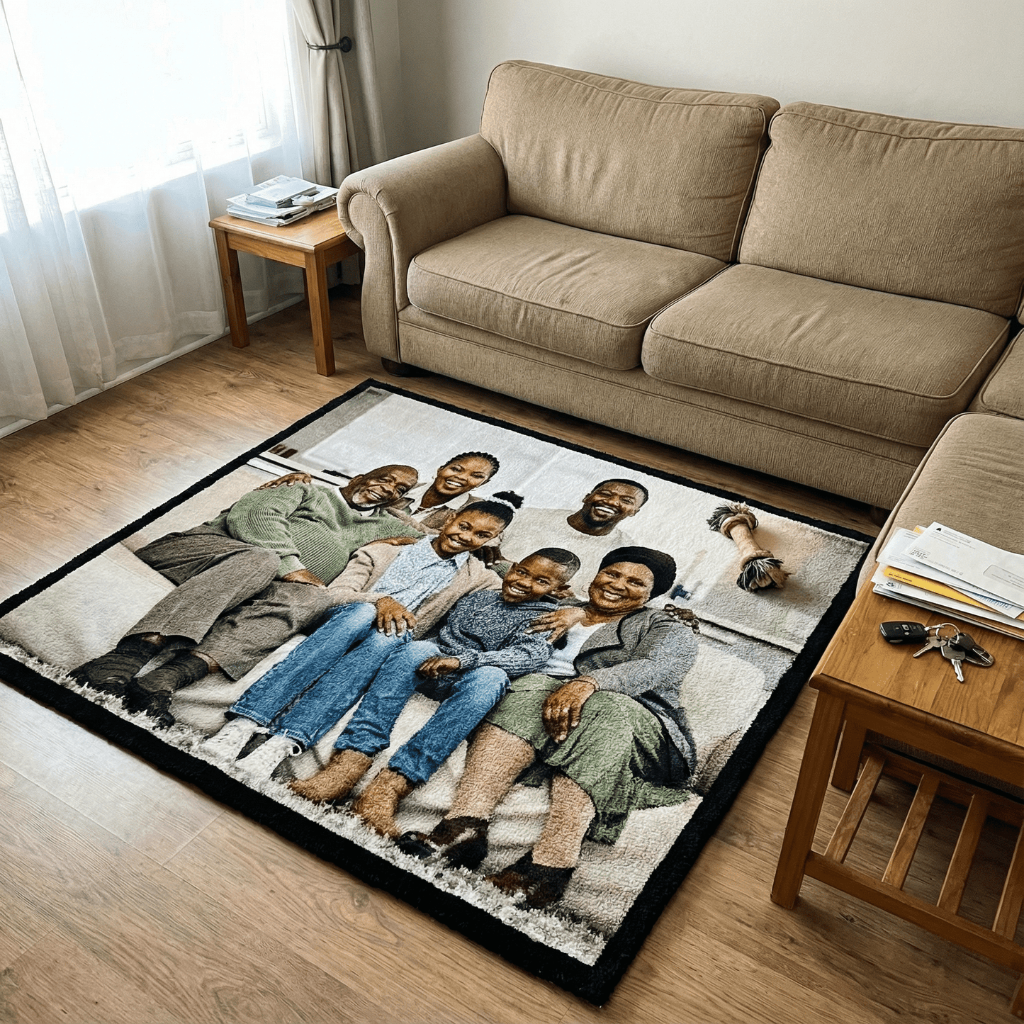 Custom Human Rug